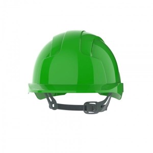 Kask/hełm ochronny wentylowany regulowany na pasek przesuwny EVOLITE zielony 1szt. /BH-AJB160000300/