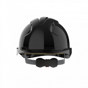 Kask/hełm ochronny wentylowany regulowany na pokrętło EVO3 czarny 1szt. /BH-AJF170001100/