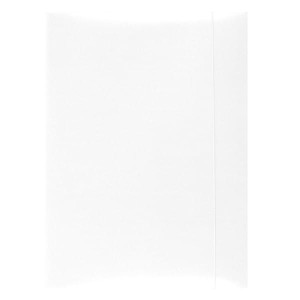 Teczka z gumką A4 lakierowana 300g OFFICE PRODUCTS biała  /21191131-14/