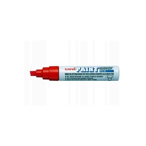 Marker olejowy 4,0–8,5mm ścięta UNI PX-30 czerwony /UNPX30/6CZ/