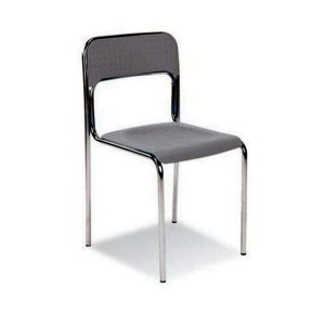 Krzesło konferencyjne CORTINA CHROME szare K-05 /CORTINA 4L-CR K05 GB [S]/ /Towar pod zamówienie - termin do ustalenia/