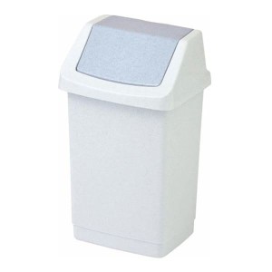 Kosz na śmieci 9l uchylny CURVER CLICK IT granitowo-szary 1szt. /28075/