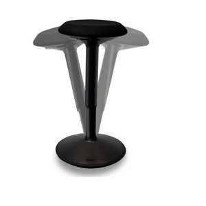 Stołek ergonomiczny balansujący ELLA 50-80cm czarny /BPSTOLEK80B/