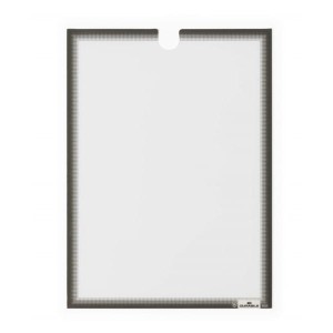 Ramka samoprzylepna A4 na dokumenty DURABLE antracytowa 5szt. /400657/