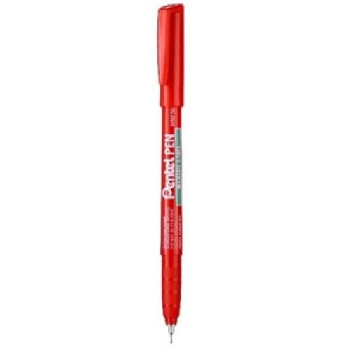 Marker precyzyjny Pentel NMF 50 czerwony.jpg