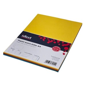 Papier ksero kolor A4/80 IDEST mix intensywny 100szt.