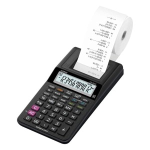 Kalkulator z drukarką 12 pozycyjny CASIO HR-8RCE + zasilacz