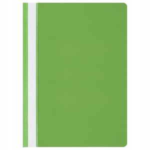 Skoroszyt zwykły A4 miękki IDEST jasnozielony 1szt.