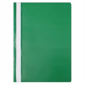 Skoroszyt zwykły A4 miękki IDEST zielony 1szt.