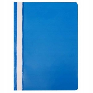 Skoroszyt zwykły A4 miękki IDEST niebieski 1szt.