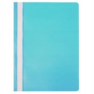 Skoroszyt zwykły A4 miękki IDEST turkusowy 1szt.