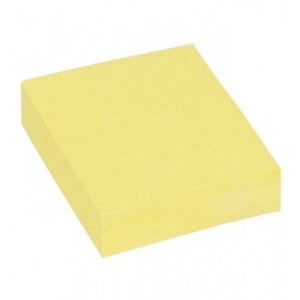 Notes samoprzylepny 40x50mm 2x100 kartek żółty EAGLE /150-1136/