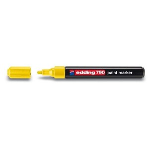 Marker olejowy okrągły 2,0-3,0mm EDDING 790 żółty 1szt. /ED-790005/