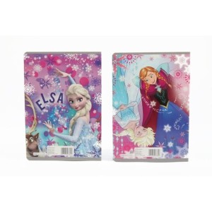 Zeszyt A5/16 kolorowa linia brak adresówki FROZEN BENIAMIN /609410/