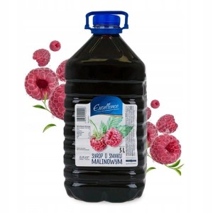 Syrop EXCELLENCE 5,0l niskocukrowy malina