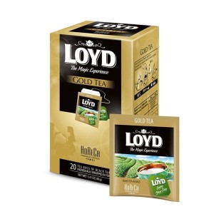 Herbata czarna kopertowana LOYD GOLD TEA 20szt.
