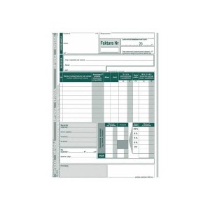 Druk "Faktura VAT Brutto" A5 MICHALCZYK I PROKOP /124-3E/