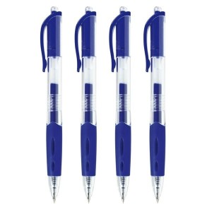 Długopis żelowy automatyczny TOMA TO-077 niebieski