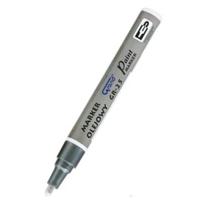 Marker olejowy Grand GR-25 srebrny /160-1966/