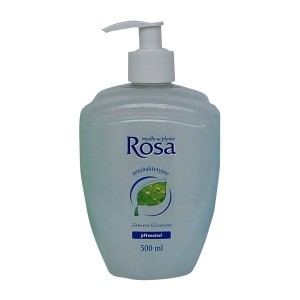 Mydło w płynie z pompką 500ml antybarkeryjne ROSA mix