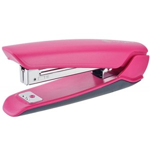 Zszywacz plastikowy do 15 kartek KANGARO Nowa-10/s różowy  /kan10s16/