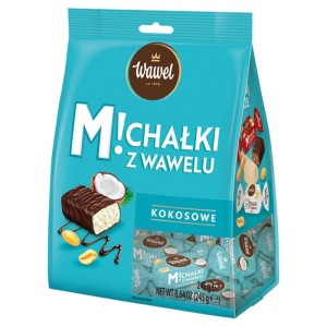 Cukierki MICHAŁKI kokosowe WAWEL 245g