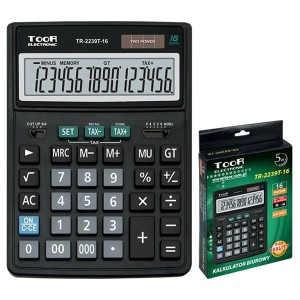 Kalkulator 16 pozycyjny TOOR TR-2239T /120-1452/