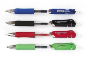 Długopis automatyczny żelowy TAURUS TYP-G2 czerwony /TDA-02/