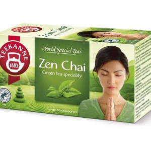 Herbata zielona kopertowanA TEEKANNE GREEN TEA ZEN CHAI 20szt /67723/