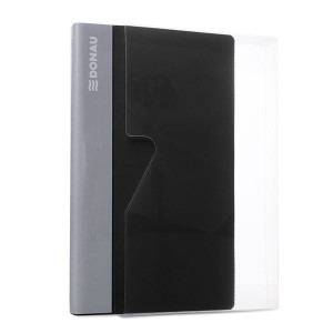 Wizytownik Donau, PP, na 480 wizytówek, czarny /1343480PL012/