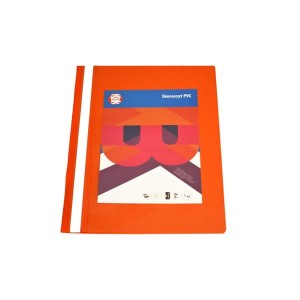 Skoroszyt zwykły A4 twardy MARKA KBK/PANTA PLAST pomarańczowy 1szt. /0399-0259-07 KBK/