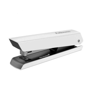 Zszywacz metalowy do 20 kartek na zszywki 24/6 FELLOWES LX820 z powłoką MICROBAN biały /5011101/