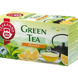 Herbata zielona kopertowana tEEKANNE GREEN TEA ORANGE pomarańcza 20szt /67717/