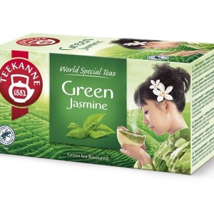 Herbata zielona kopertowana TEEKANNE GREEN TEA JASMIN jaśminowa 20szt. /67721/