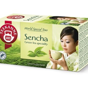 Herbata zielona kopertowana TEEKANNE SENCHA z zawieszką 20szt. /67722/