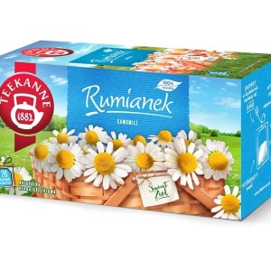 Herbata ziołowa kopertowana TEEKANNE CAMOMILE rumianek 20szt. /65343/