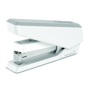 Zszywacz mini do 25 kartek na zszywki 24/6 FELLOWES LX840 z powłoką MICROBAN biały /5011701/