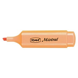 Zakreślacz TOMA MISTRAL pastel pomarańczowy /TO-334 83/