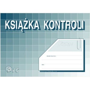 Druk "Książka Kontroli" A5 MICHALCZYK I PROKOP /P-10U/