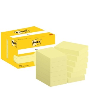 Notes samoprzylepny 51x76mm 12x100 kartek 656 żółty 3M POST-IT /3M-4064035065775/