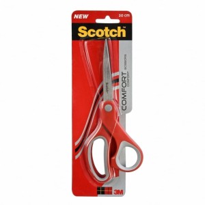 Nożyczki biurowe 20cm SCOTCH COMFORT 1428 czerwone 1szt. /3M-4046719271320/