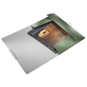 Teczka z gumką LEITZ Style 15 mm seledynowa /39770053/