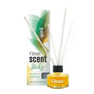 Odświeżacz/dyfuzor patyczki zapachowe 45ml CLINEX scent sticks spirit 1szt.
