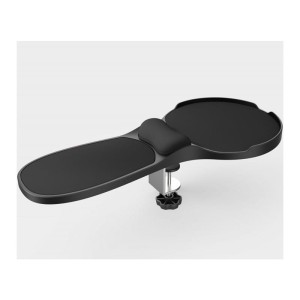 Podłokietnik Q-CONNECT 480x220x140mm z podkładką pod mysz i podparciem nadgarstka czarny 1szt. /KF16947/