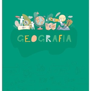 Zeszyt tematyczny A5/60 kratka brak adresówki geografia okładka hybrydowa INTERDRUK /ZE60#GEOFSC/