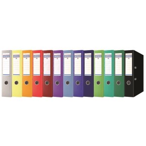 Segregator DONAU PREMIUM PP  A4/75mm czarny /3975001PL-01/