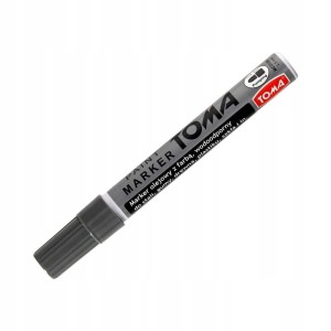 Marker olejowy okrągły 2,5mm TOMA antracyt /440-99/