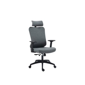 Fotel TS INTERIOR ERGOBIT tkanina szary 1szt.