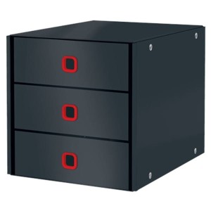 Pojemnik LEITZ CLICK  STORE COSY z 3 szufladami szary /53680089/