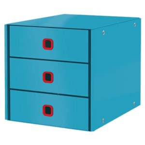 Pojemnik LEITZ CLICK  STORE COSY z 3 szufladami niebieski /53680061/